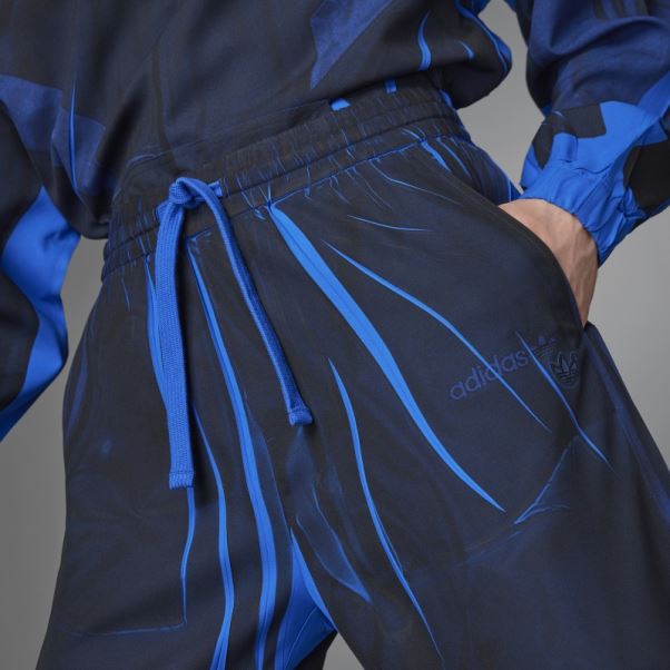 Pantalon De Survêtement De Football Adidas Blue Version Fabric Block Bleu