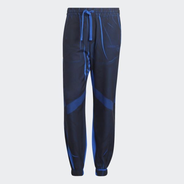 Pantalon De Survêtement De Football Adidas Blue Version Fabric Block Bleu
