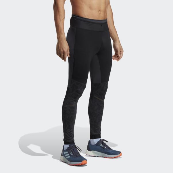 Leggings De Trail Running Terrex Agravic Adidas Carbon Fashion