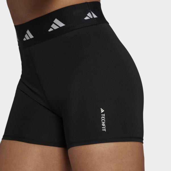 Legging Court Techfit Noir Adidas