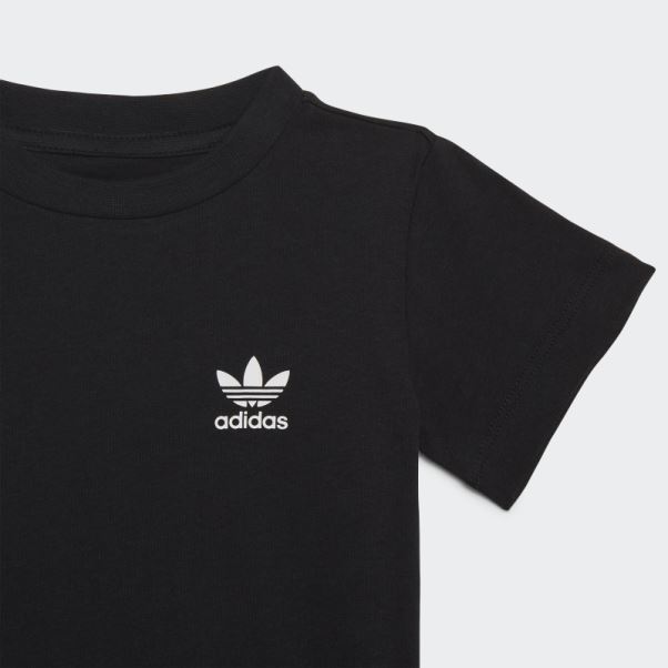 Tee Shirt Adidas Adicolor Noir