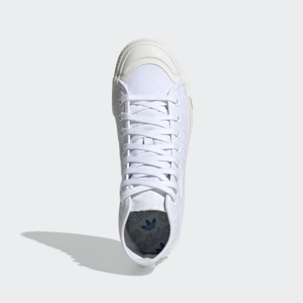 Adidas Nizza Rf Hi Chaussures Blanc