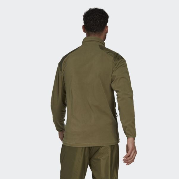 Veste Polaire Multi Primegreen Adidas Olive