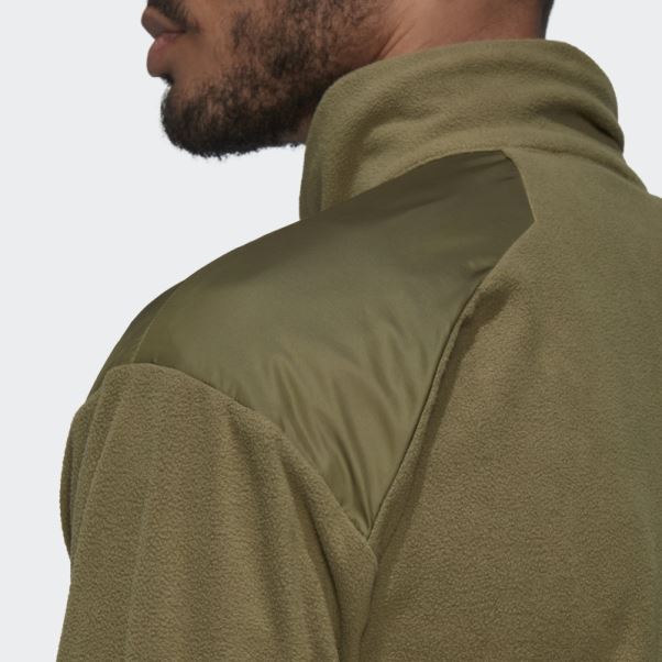 Veste Polaire Multi Primegreen Adidas Olive