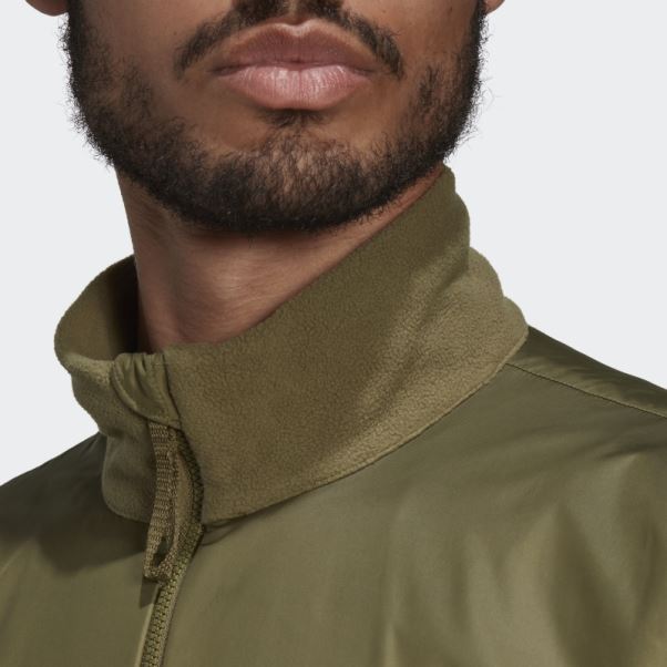 Veste Polaire Multi Primegreen Adidas Olive