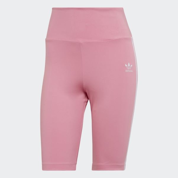 Collant Court Taille Haute Adicolor Classics Primeblue Adidas Rose