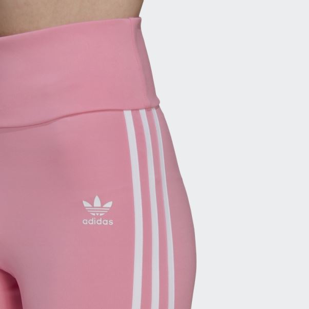 Collant Court Taille Haute Adicolor Classics Primeblue Adidas Rose