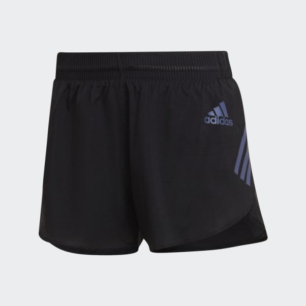 Short Fendu Adidas Adizero Running Noir