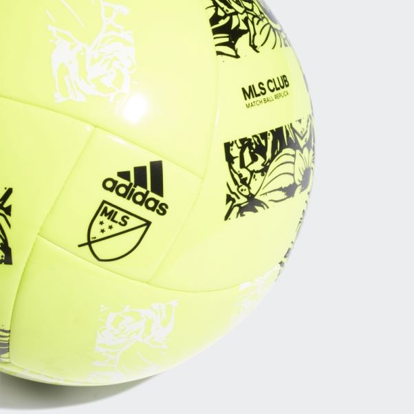 Adidas Ballon Club Jaune Mls