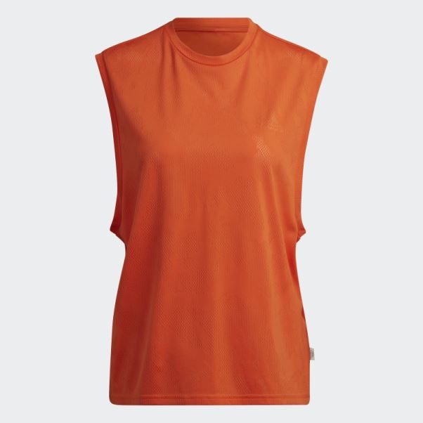 Débardeur De Running Adidas Made To Be Remade Orange
