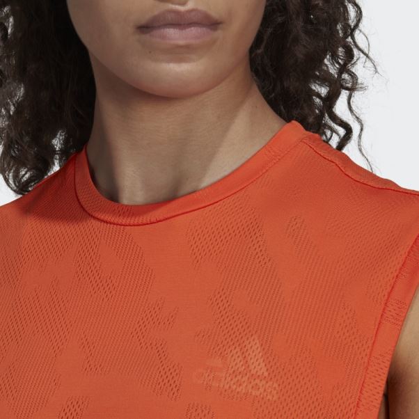 Débardeur De Running Adidas Made To Be Remade Orange