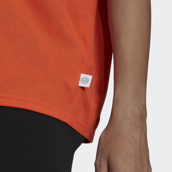 Débardeur De Running Adidas Made To Be Remade Orange