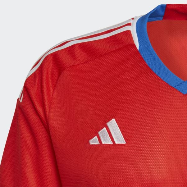 Maillot Domicile Chili 22 Rouge Adidas