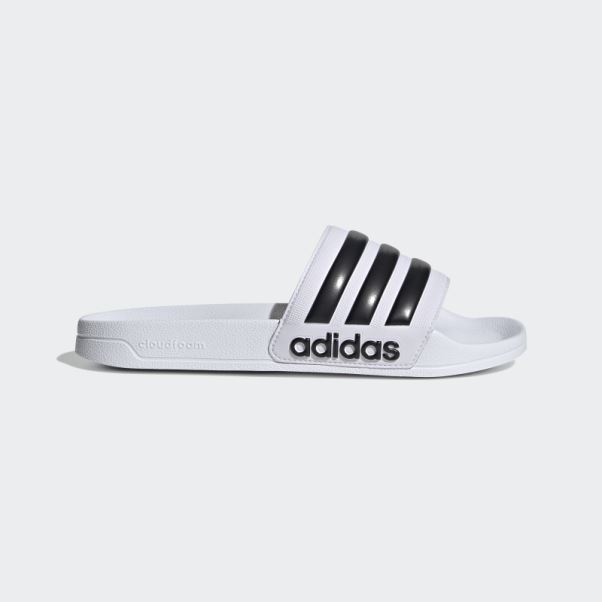 Adidas Adilette Toboggan De Douche Noir
