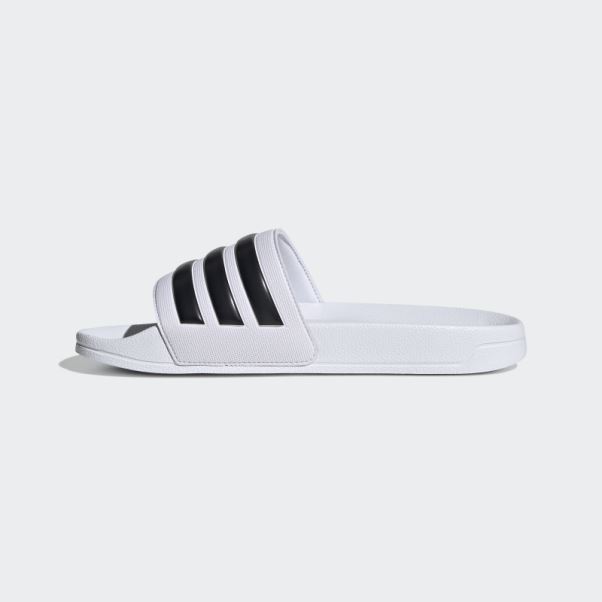 Adidas Adilette Shower Slides Blanc/noir