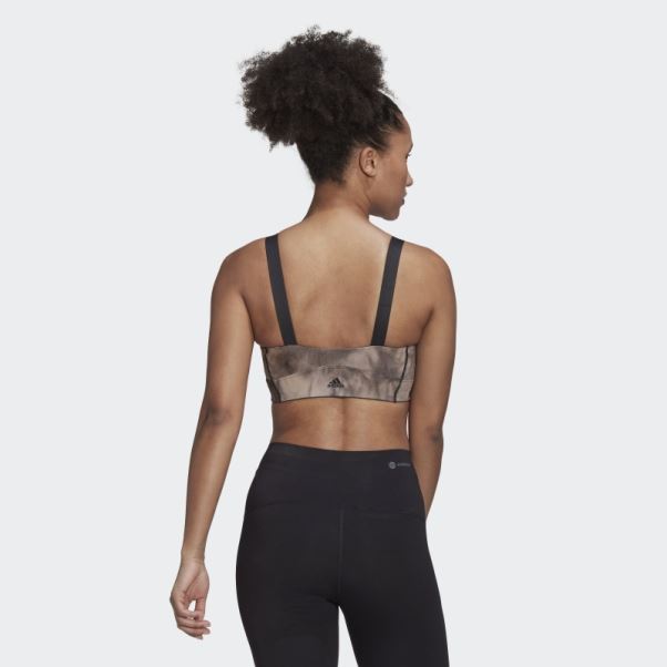 Soutien-gorge Adidas Yoga Studio Light-support En Aluminium