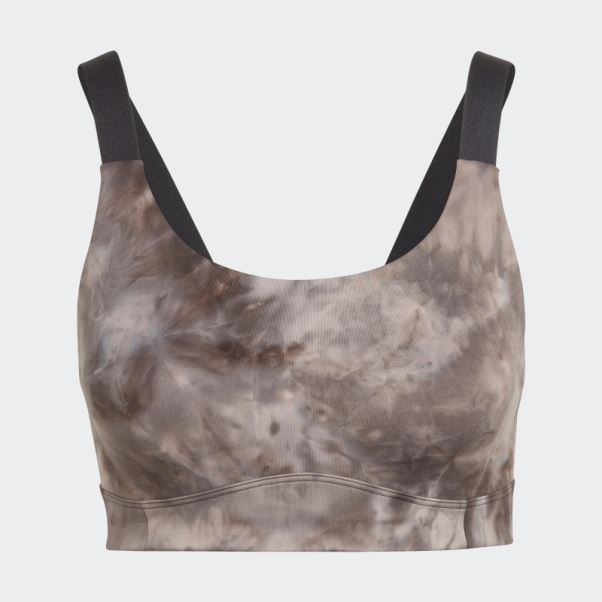 Soutien-gorge Adidas Yoga Studio Light-support En Aluminium