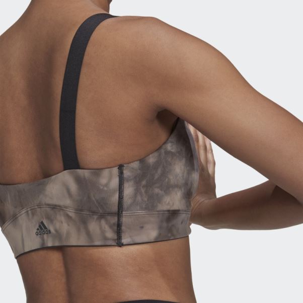Soutien-gorge Adidas Yoga Studio Light-support En Aluminium