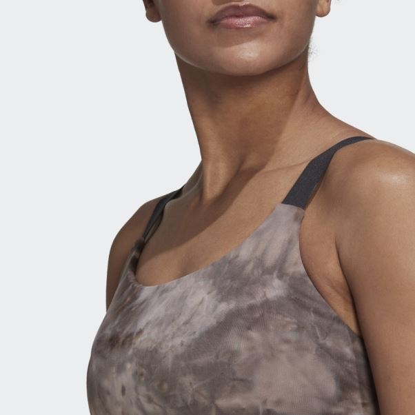 Soutien-gorge Adidas Yoga Studio Light-support En Aluminium