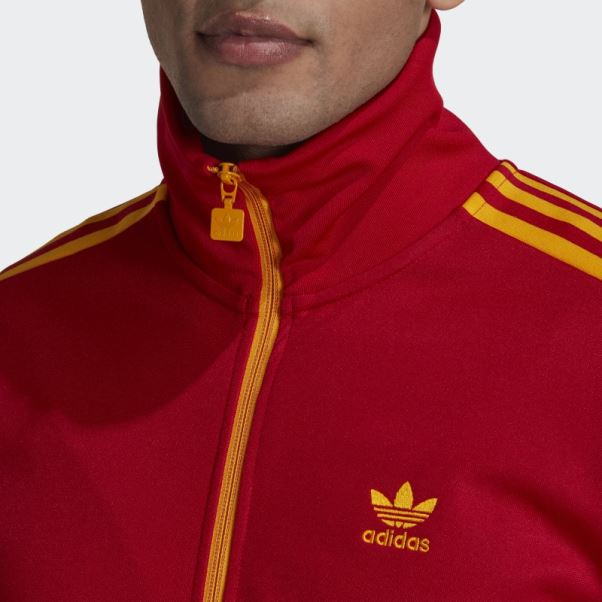 Veste De Survêtement Beckenbauer Adidas Rouge