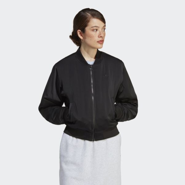 Blouson Aviateur Premium Essentials Adidas Noir
