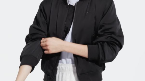Blouson Aviateur Premium Essentials Adidas Noir