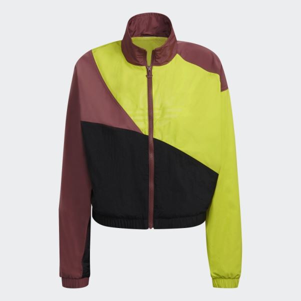 Veste De Survêtement Adidas Adicolor Colorblock Noir