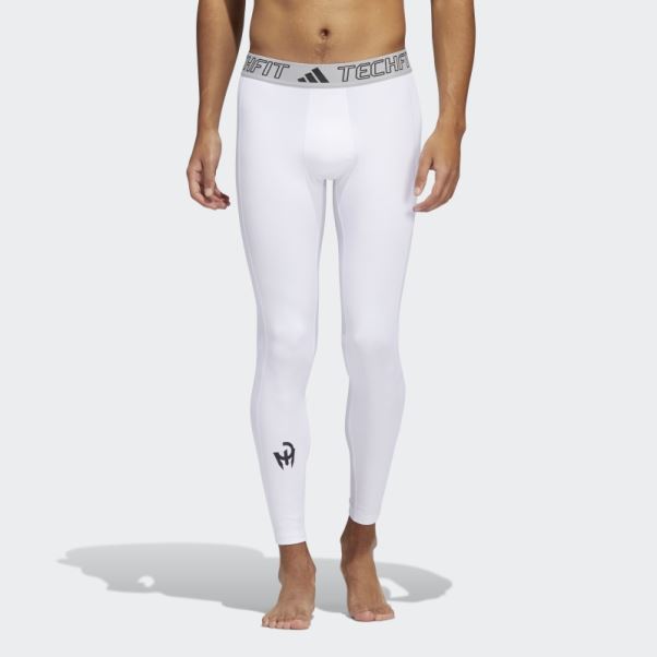 Collant Adidas Mahomes Techfit Blanc