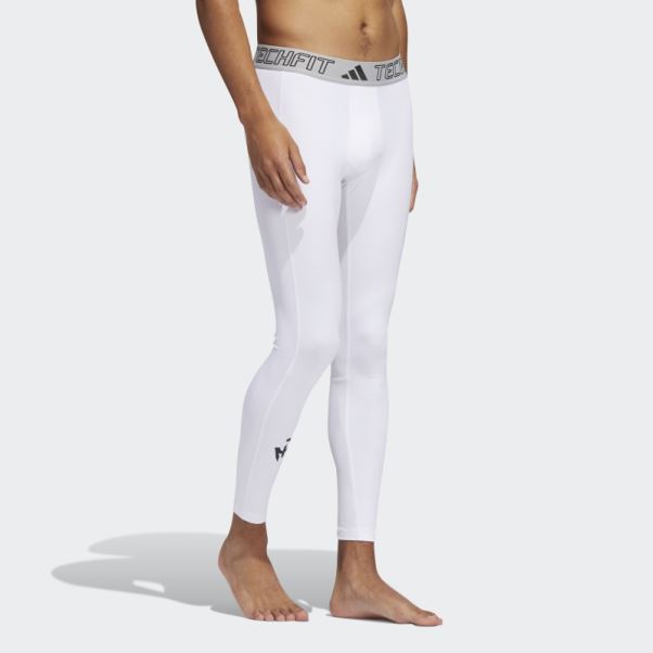 Collant Adidas Mahomes Techfit Blanc