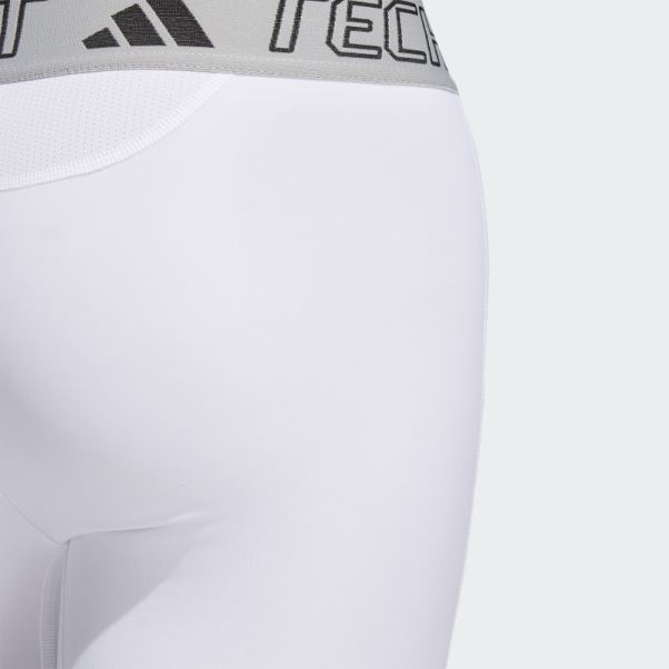 Collant Adidas Mahomes Techfit Blanc
