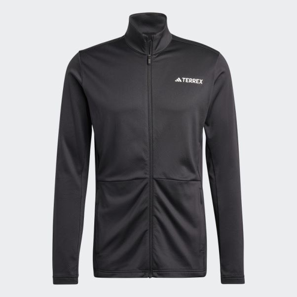 Veste Polaire Adidas Terrex Multi Full-zip Noir