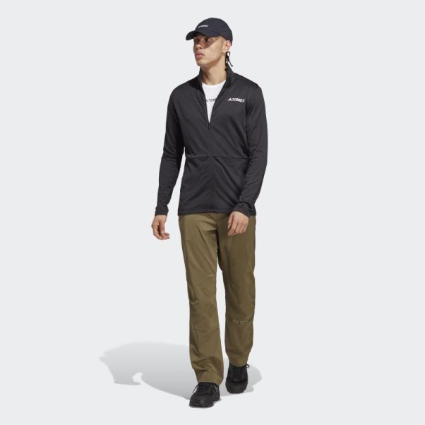 Veste Polaire Adidas Terrex Multi Full-zip Noir