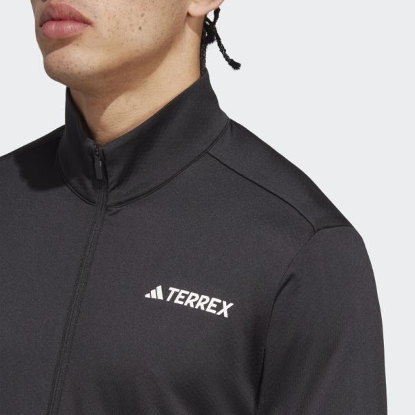 Veste Polaire Adidas Terrex Multi Full-zip Noir