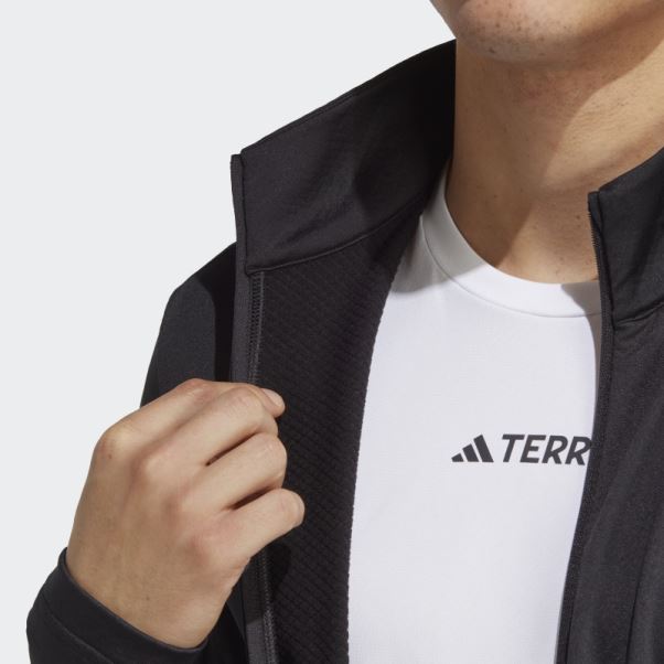 Veste Polaire Adidas Terrex Multi Full-zip Noir