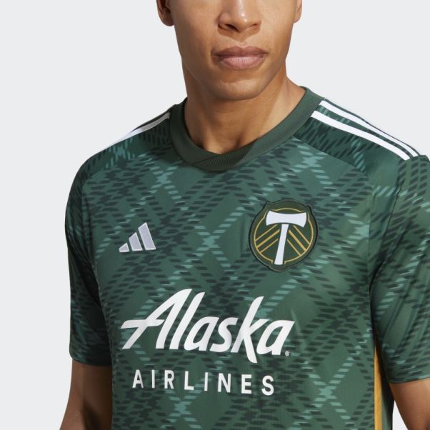 Maillot Domicile Adidas Portland Timbers 23/24 Tech Forest