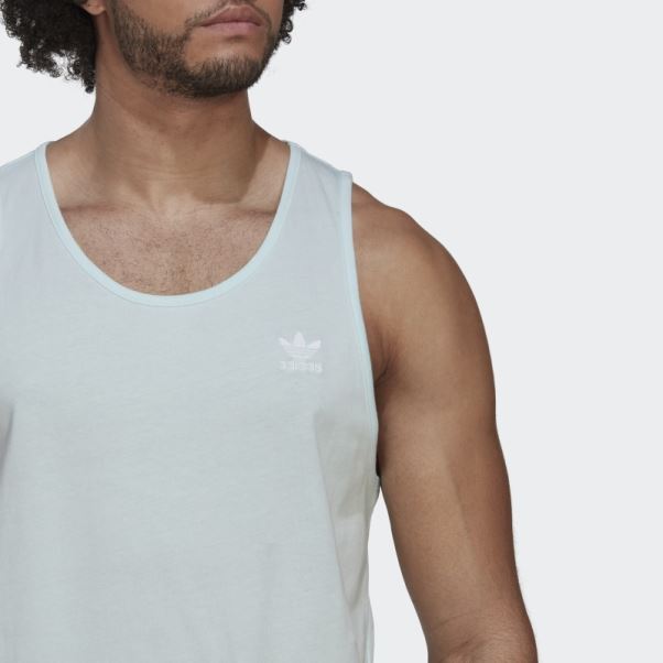Débardeur Adicolor Essentials Trèfle Bleu Adidas