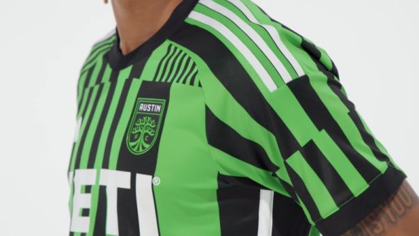 Adidas Maillot Domicile Authentique Austin Fc 23/24 Vert