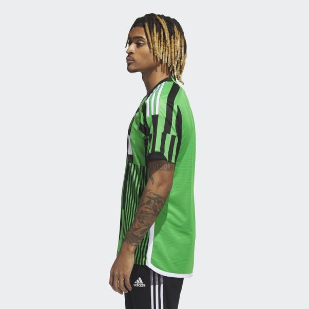 Adidas Maillot Domicile Authentique Austin Fc 23/24 Vert
