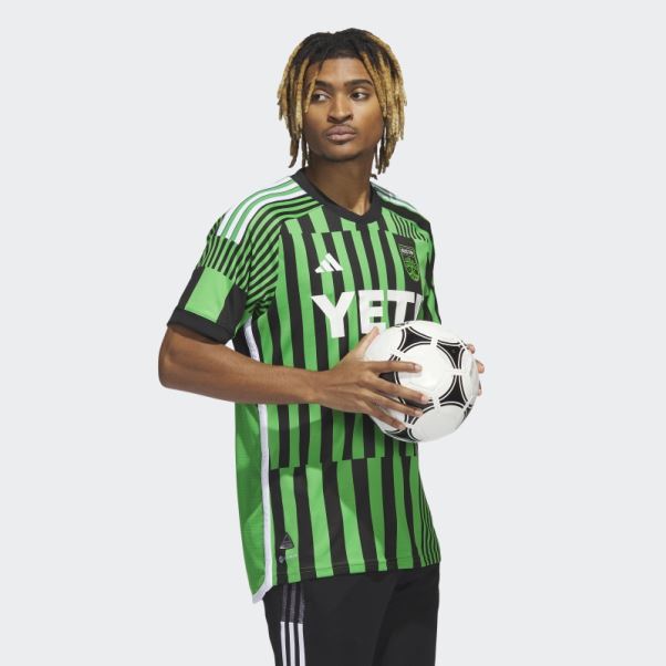 Adidas Maillot Domicile Authentique Austin Fc 23/24 Vert