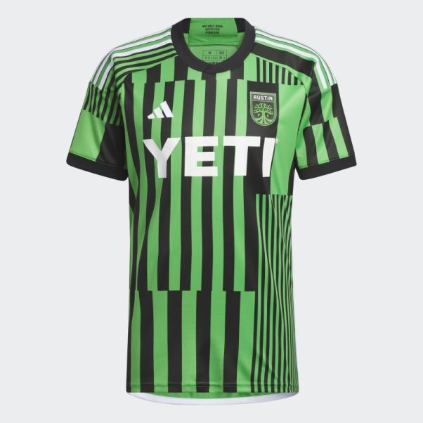 Adidas Maillot Domicile Authentique Austin Fc 23/24 Vert