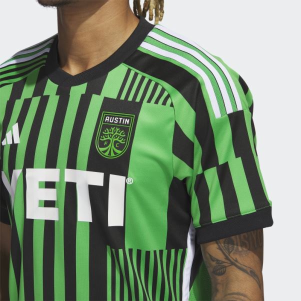 Adidas Maillot Domicile Authentique Austin Fc 23/24 Vert