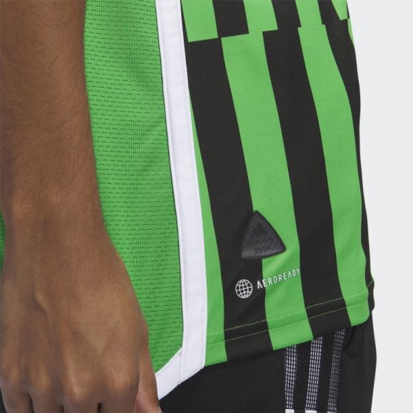 Adidas Maillot Domicile Authentique Austin Fc 23/24 Vert