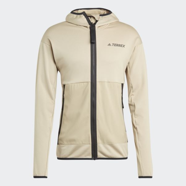 Savanna Adidas Terrex Tech Flooce Veste De Randonnée à Capuche Légère