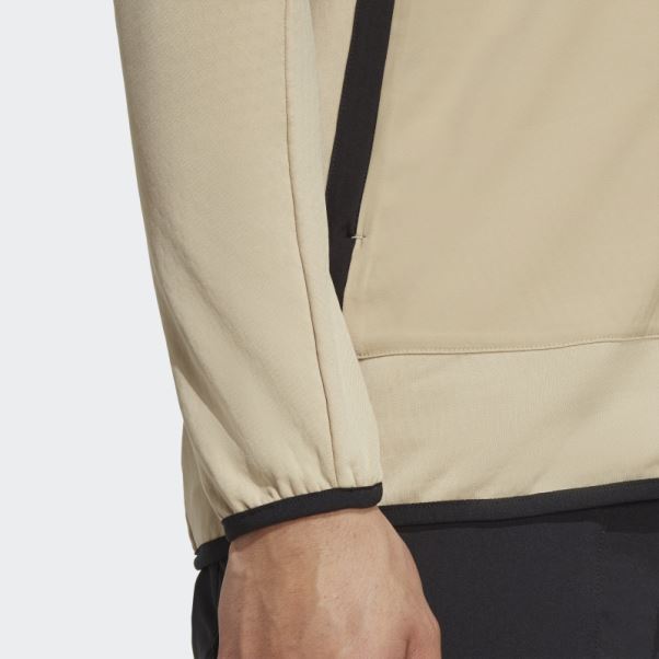 Savanna Adidas Terrex Tech Flooce Veste De Randonnée à Capuche Légère