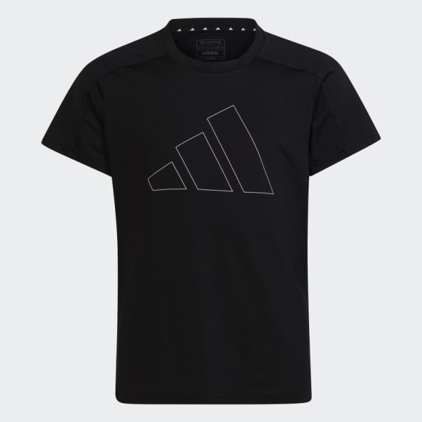 T-shirt Logo Essentials Aeroready Coupe Classique Adidas Noir