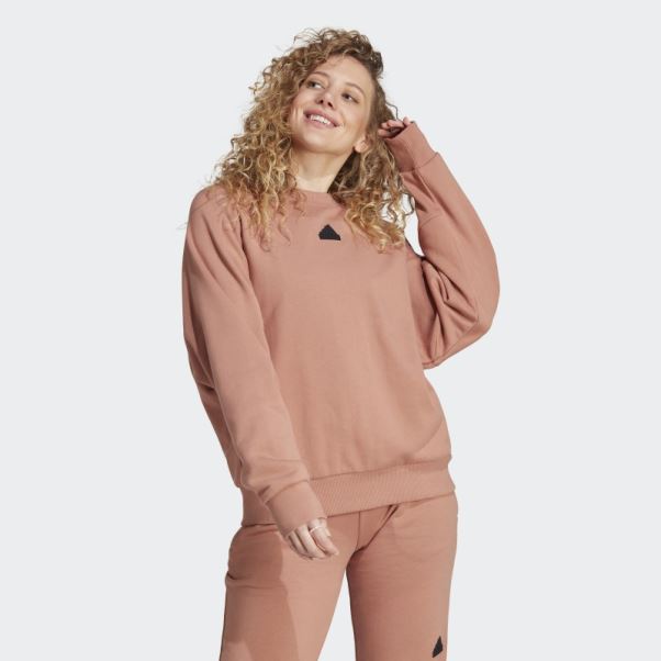 Sweat à Capuche Ample Adidas Clay City Escape