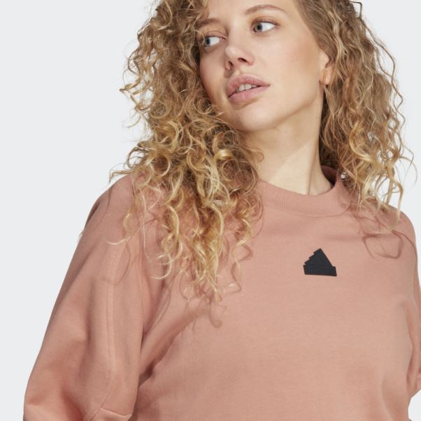Sweat à Capuche Ample Adidas Clay City Escape