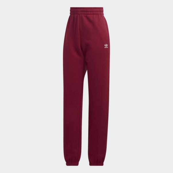 Adidas Pantalon De Jogging Polaire Adicolor Essentials Bordeaux