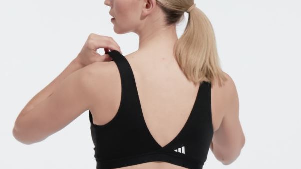 Soutien-gorge D'allaitement à Maintien Léger Adidas Yoga Essentials Studio Noir
