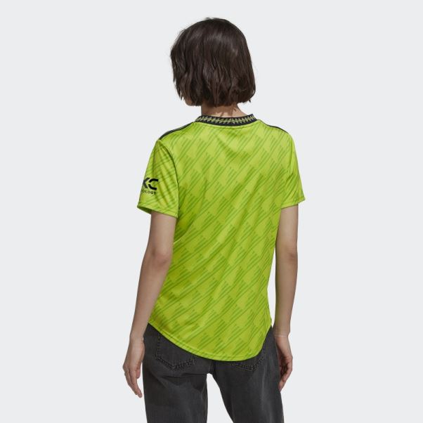 Adidas Manchester United 22/23 Troisième Maillot Slime Chaud